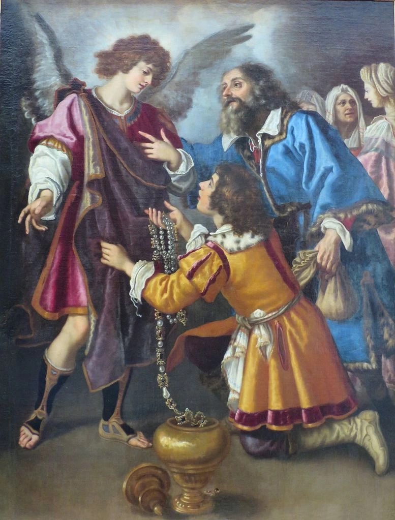 L'addio di Tobia all'angelo - Hermitage, San Pietroburgo
